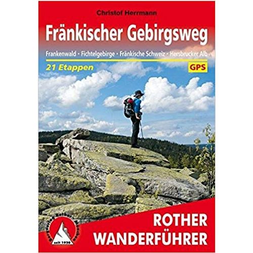 Fränkischer Gebirgsweg túrakalauz Bergverlag Rother német   RO 4463