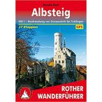 Albsteig túrakalauz Bergverlag Rother német   RO 4472