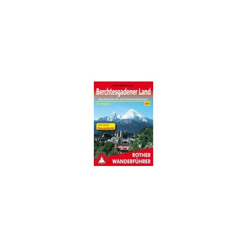 Berchtesgadener Land mit extra Tourenkarte túrakalauz Bergverlag Rother német   RO 4483