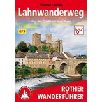 Lahnwanderweg túrakalauz Bergverlag Rother német   RO 4492