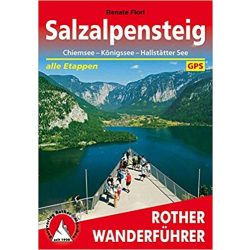   SalzAlpenSteig túrakalauz Bergverlag Rother német   RO 4505