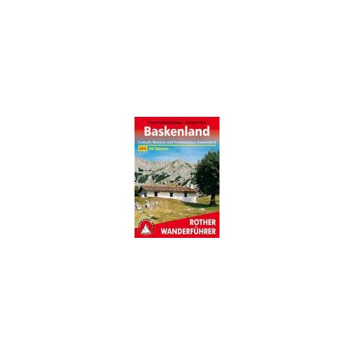 Baskenland túrakalauz Bergverlag Rother német   RO 4513