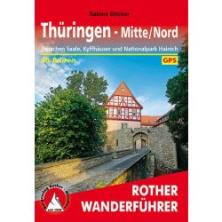   Thüringen Mitte und Nord túrakalauz Bergverlag Rother német   RO 4519