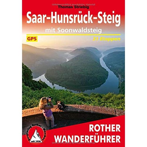 Saar-Hunsrück-Steig – Mit Soonwaldsteig túrakalauz Bergverlag Rother német   RO 4521