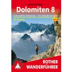   Dolomiten 8 – Südwestliche Dolomiten von Falcade bis Feltre túrakalauz Bergverlag Rother német   RO 4524