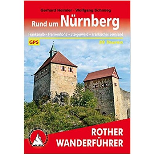 Nürnberg, Rund um túrakalauz Bergverlag Rother német   RO 4528