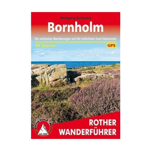 Bornholm túrakalauz Bergverlag Rother német   RO 4546