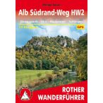   Alb Südrand-Weg HW2 túrakalauz Bergverlag Rother német   RO 4549