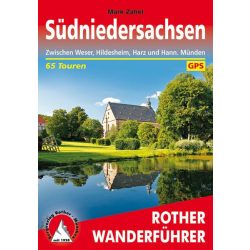   Niedersachsen Süd túrakalauz Bergverlag Rother német   RO 4552