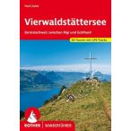   Vierwaldstättersee-Luzerni-tó túrakalauz Bergverlag Rother német 2020  RO 4567