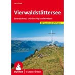   Vierwaldstättersee- Luzerni-tó túrakalauz Bergverlag Rother német 2022