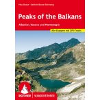   Peaks of the Balkans – Albanien, Kosovo und Montenegro túrakalauz Bergverlag Rother - német, A Balkán csúcsai: Albánia, Koszovó és Montenegró (2023) 