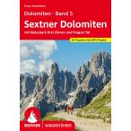   Sextner Dolomiten túrakalauz Bergverlag Rother Wanderführer Dolomiten, Band 5 - német (2023)