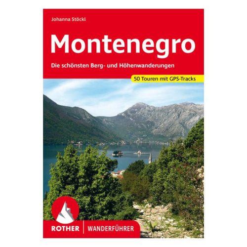 Montenegro túrakalauz Bergverlag Rother német Montenegró túra kalauz (2023)