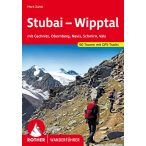   Stubai, Wipptal túrakalauz Bergverlag Rother Wanderführer Stubaital, Wipptal német (2024)