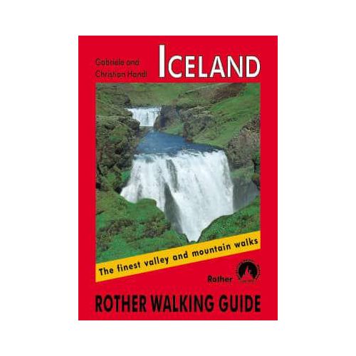 Iceland túrakalauz Bergverlag Rother RO 4802 Izland túrakalauz 2019 angol  