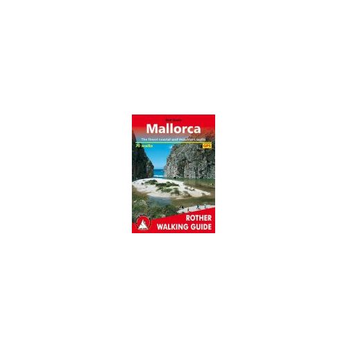 Mallorca túrakalauz Bergverlag Rother angol   RO 4805