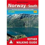 Norway South túrakalauz Bergverlag Rother angol   RO 4807