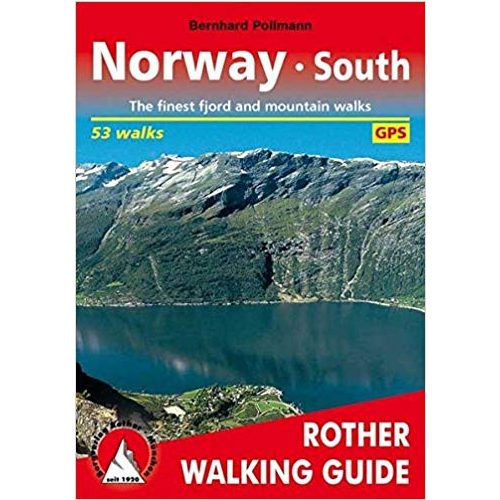 Norway South túrakalauz Bergverlag Rother angol   RO 4807