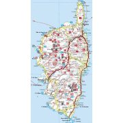 Korzika túrakalauz, Corsica túrakalauz Bergverlag Rother - angol 