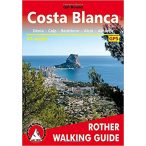 Costa Blanca túrakalauz Bergverlag Rother angol   RO 4837