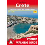 Crete túrakalauz Bergverlag Rother angol   RO 4840