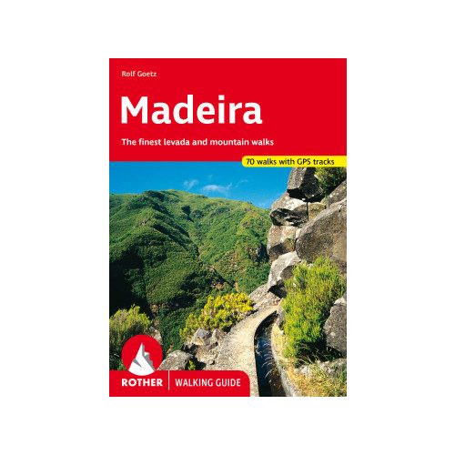 Madeira túrakalauz Bergverlag Rother angol 2025.