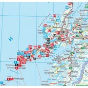 Lofoten and Vesterålen Lofoten túrakalauz, térkép Bergverlag Rother angol nyelvű 2025.