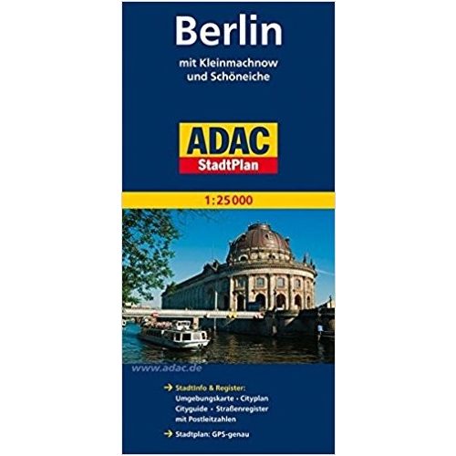 Berlin térkép ADAC Berlin és környéke térkép 1:25 000 