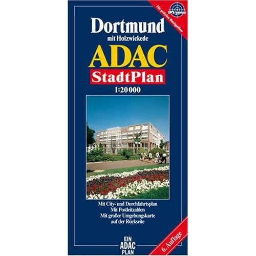 Dortmund térkép ADAC 1:20 000   