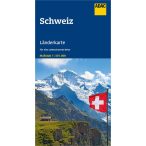 Svájc autós térkép ADAC  1:301 000