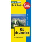 Rio de Janeiro térkép Falk 