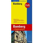 Bamberg térkép Falk 1:15 000 