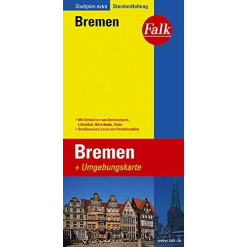 Bremen térkép Falk 1:16 000  