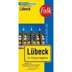 Lübeck térkép Falk  1:20 000 