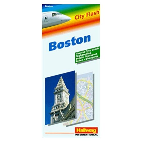 Boston térkép Hallwag 