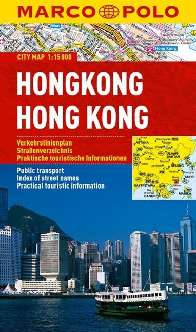 Hongkong Térkép Vízálló Marco Polo 115 000 9783829730549 8619