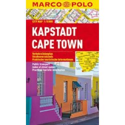 Cape Town térkép Marco Polo  Kapstadt térkép