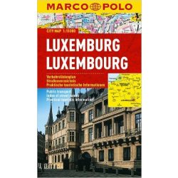 Luxemburg térkép Marco Polo vízálló 1:15 000 