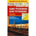 Szentpétervár térkép vízálló Marco Polo  1:15 000 