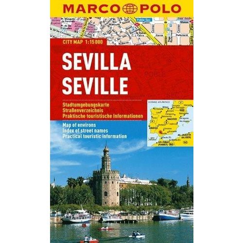 Sevilla térkép Marco Polo 1:15 000 