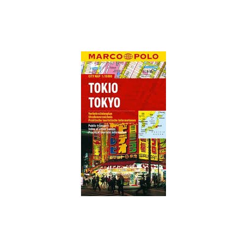 Tokio térkép, Tokyo térkép vízálló Marco Polo 1:15 000 