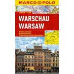   Varsó térkép vízálló Marco Polo 1:15 000  Warszava térkép