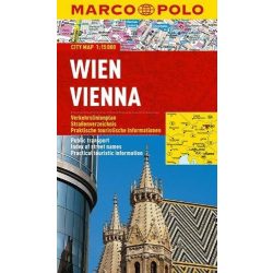 Bécs  térkép Marco Polo 1:15 000 