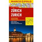 Zürich térkép vízálló Marco Polo 1:15 000 
