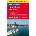   14. Köln, Bonn és környéke turista térkép Marco Polo 1:100 000 