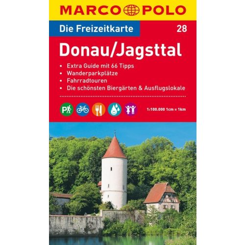 28. Donau-Jagsttal térkép Schwarzwald Nord térkép 1 : 100 000 Marco Polo