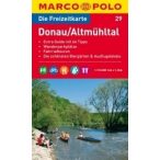   29. Donau Altmühltal turista térkép Marco Polo 1 : 100 000 