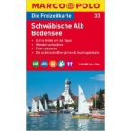   33. Schwäbische Alb Bodensee térkép 1 : 100 000 Marco Polo - neues Buch
