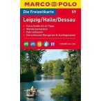   59. Leipzig / Halle / Dessau turista térkép  Marco Polo  1 : 100 000 